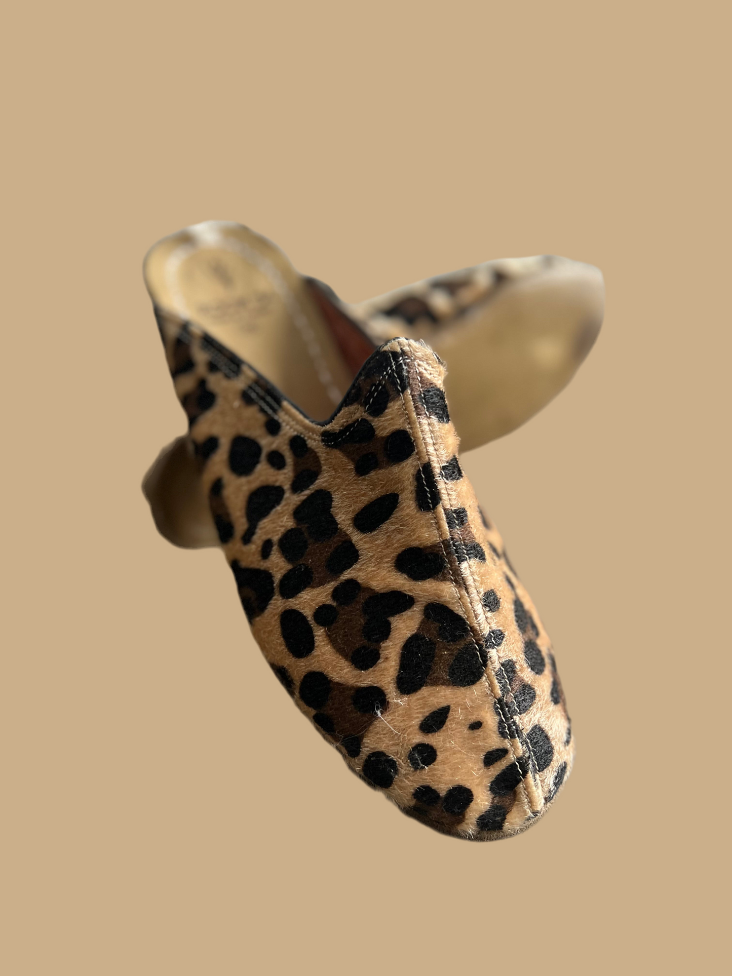 Leopard Turkish Grounding Charik Mules
