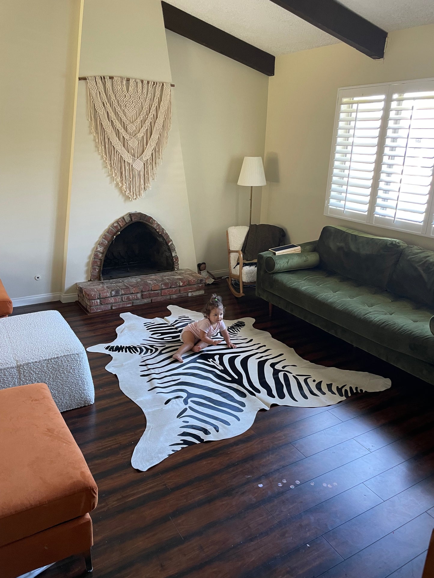 Authentic Brazilian XXL Cowhide