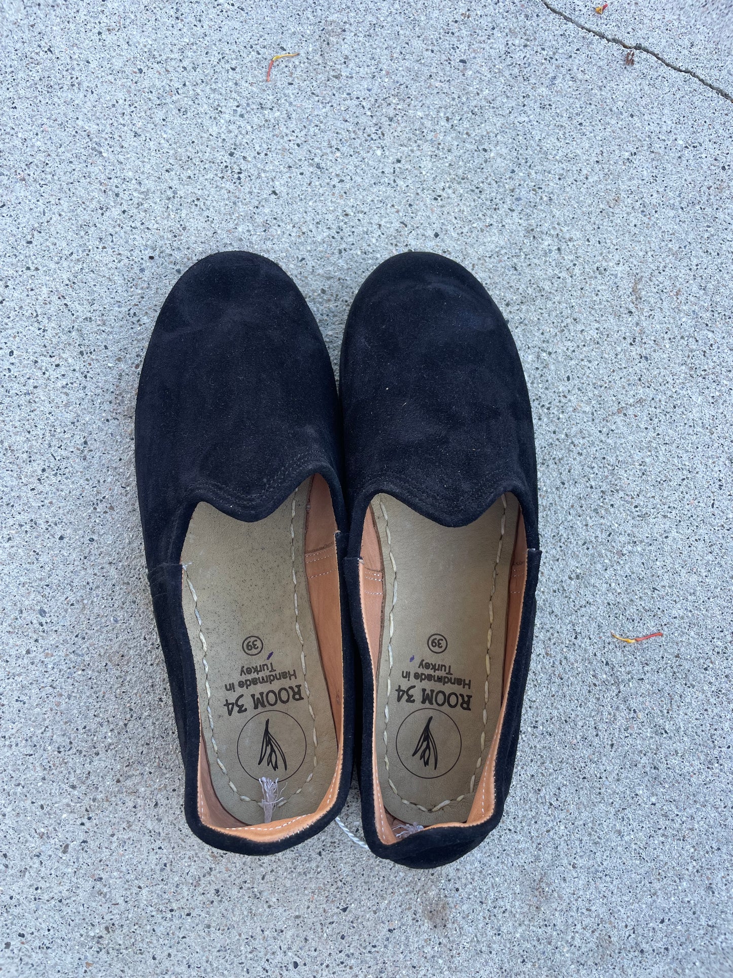 Suede Grounding Shoes/Charcoal