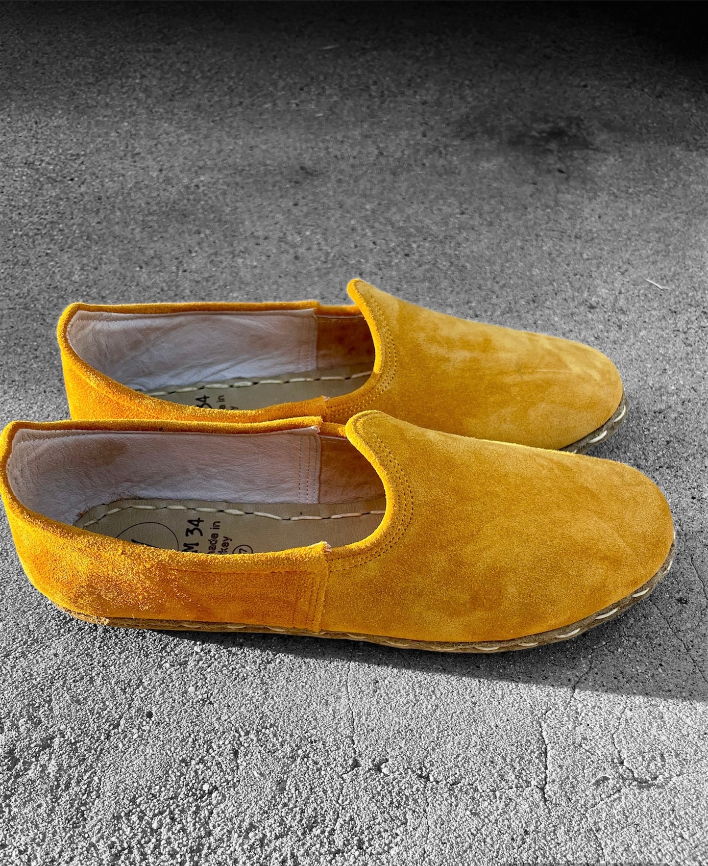 Mustard Mules Shoes